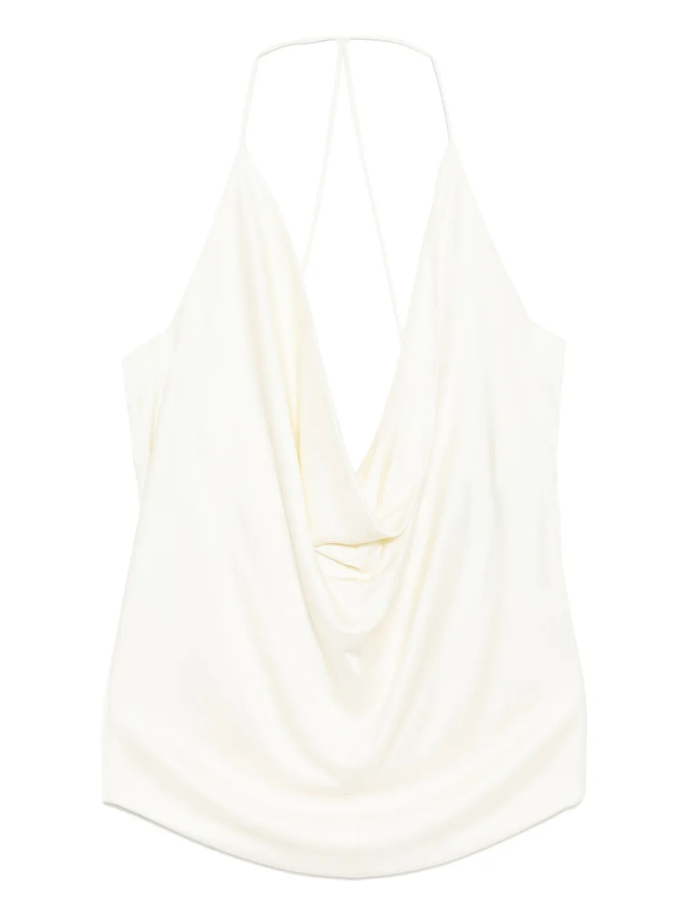 Топ с драпировкой TOM FORD, нейтральный 
Топ с драпировкой TOM FORD, нейтральный