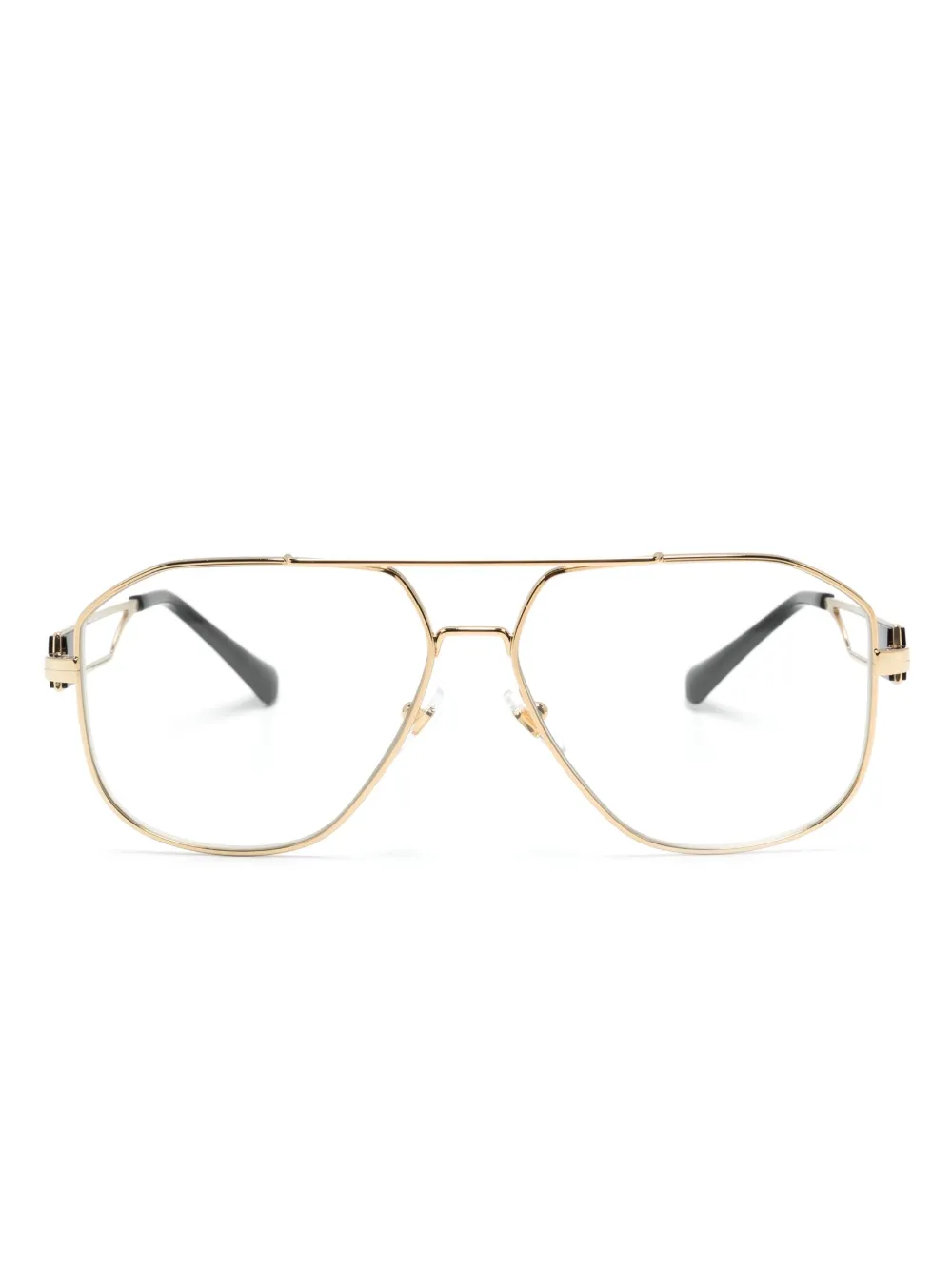 Очки-пилоты с декором Medusa Versace Eyewear, золотой
Очки-пилоты с декором Medusa Versace Eyewear, золотой