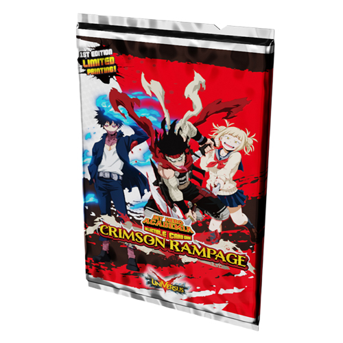 Карточная игра My Hero Academia Ccg: Series 2 Crimson Rampage Booster Pack
Карточная игра My Hero Academia Ccg: Series 2 Crimson Rampage Booster Pack