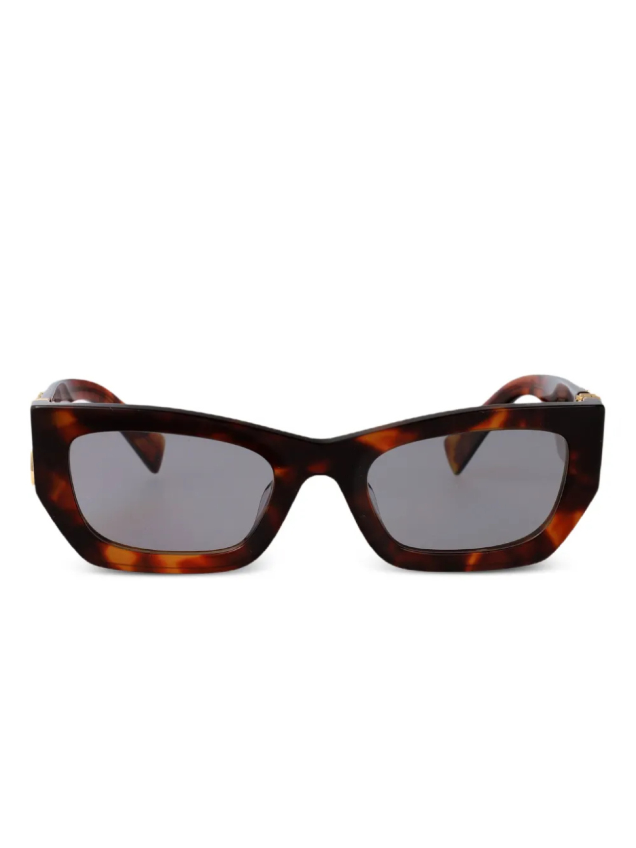 Miu Miu Eyewear tortoiseshell-effect солнцезащитные очки, коричневый
Miu Miu Eyewear tortoiseshell-effect солнцезащитные очки, коричневый