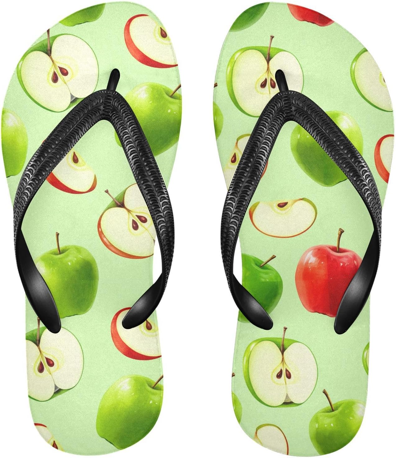 Мужские и женские пляжные шлепанцы с фруктовым принтом, резиновые нескользящие летние тапочки для душа и прогулки Sinestour, зеленый
Мужские и женские пляжные шлепанцы с фруктовым принтом, резиновые нескользящие летние тапочки для душа и прогулки Sinestour, зеленый