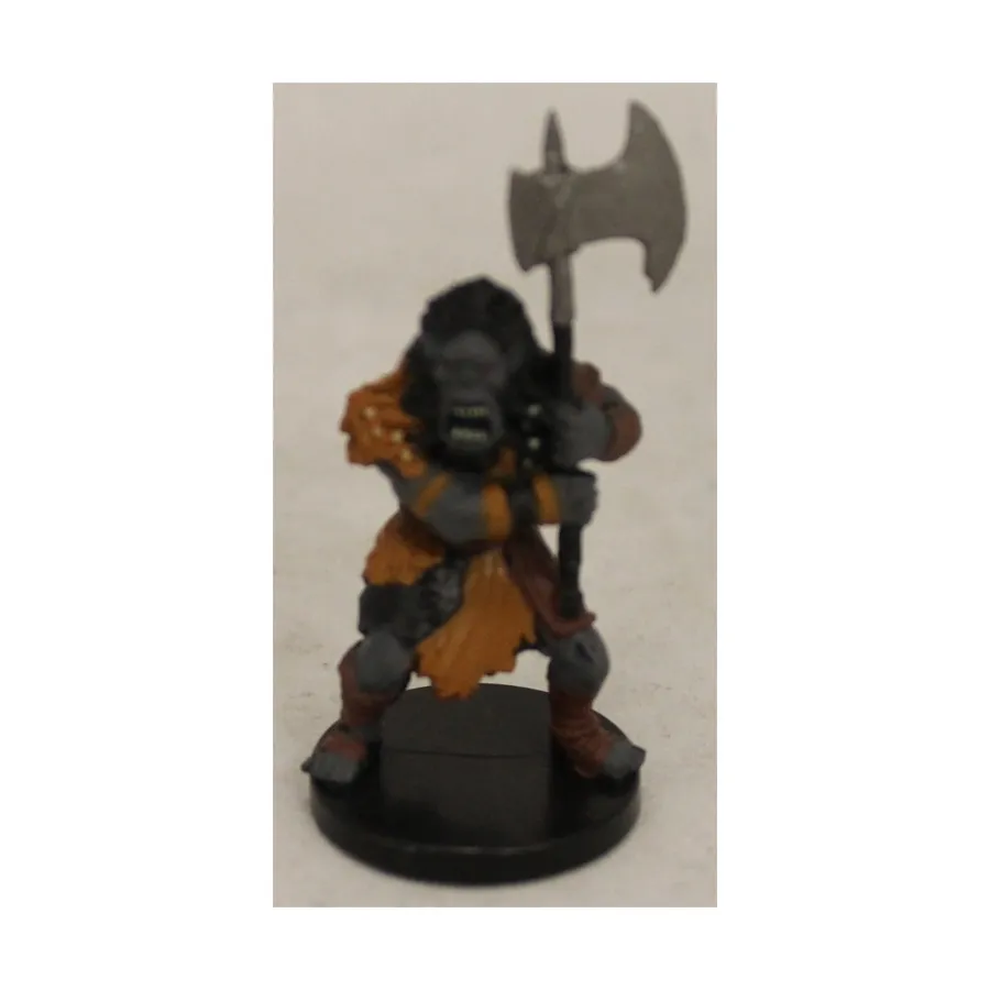 Горный орк (промо 4-го игрового дня) (P), Dungeons & Dragons - Collectible Miniatures Game - Promo & Convention Figures
Горный орк (промо 4-го игрового дня) (P), Dungeons & Dragons - Collectible Miniatures Game - Promo & Convention Figures