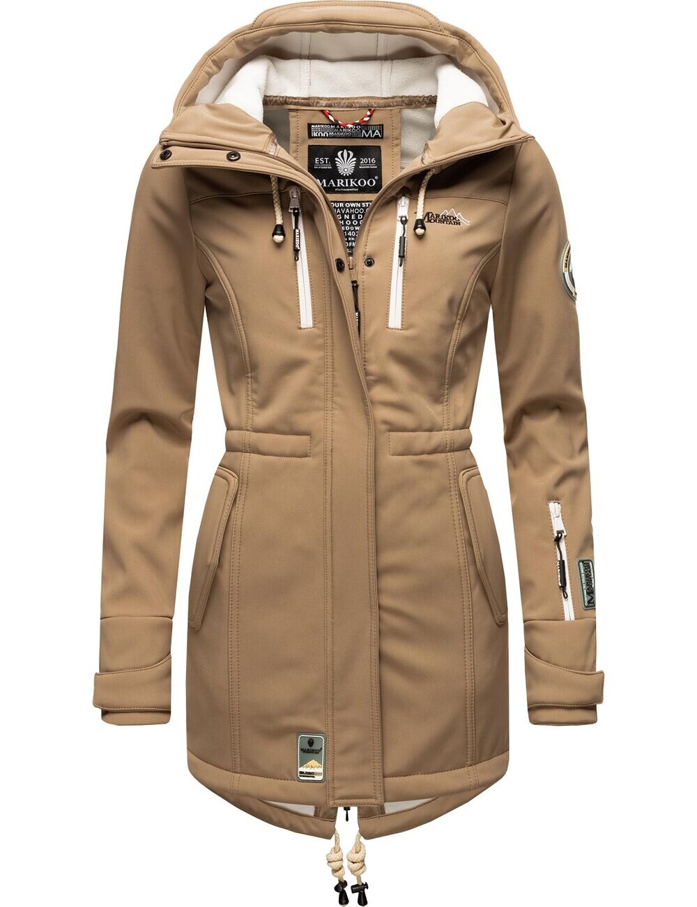 Плащ Marikoo Zimtzicke, светло-коричневый
Плащ Marikoo Zimtzicke, светло-коричневый