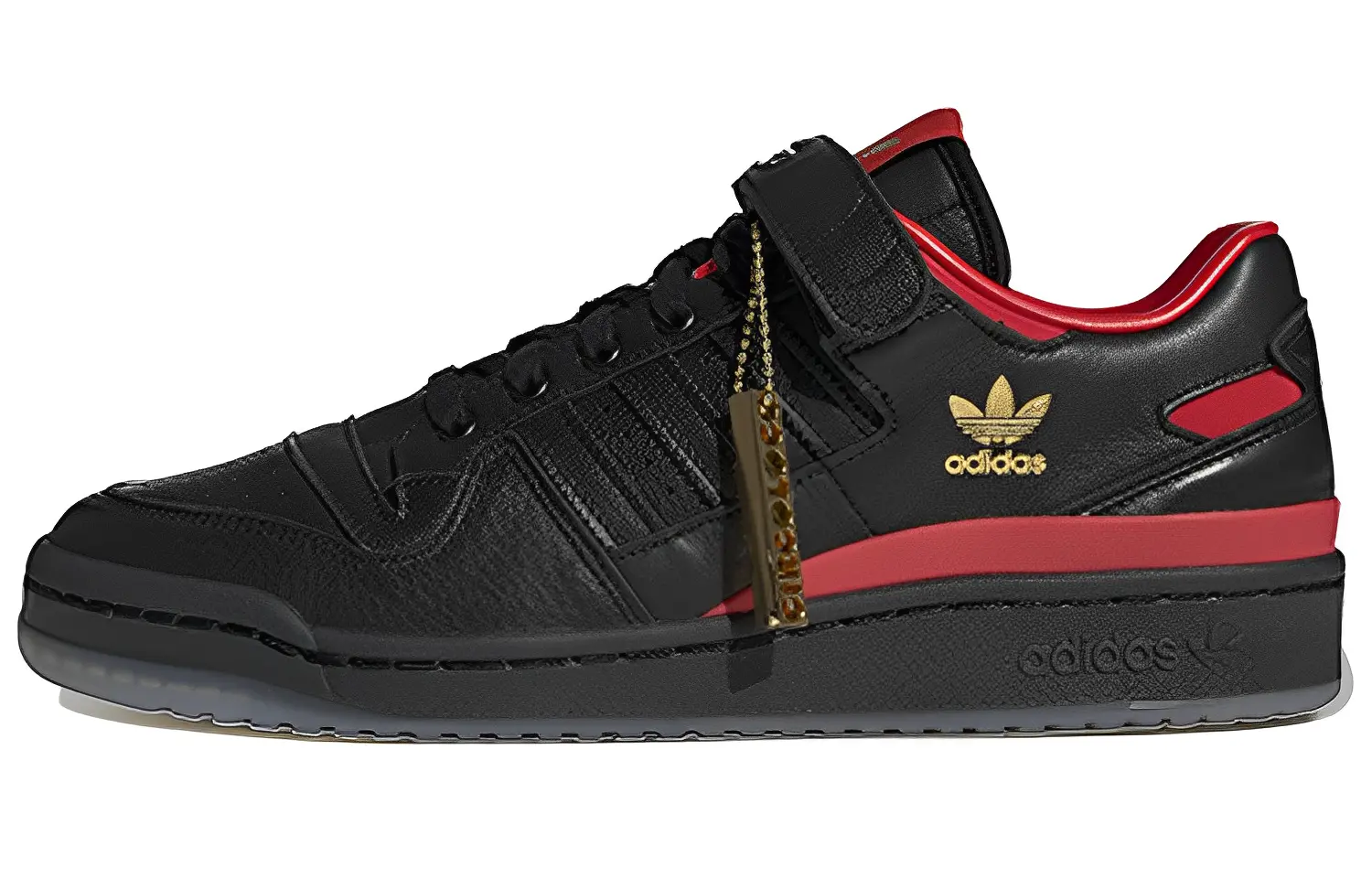 Кроссовки Adidas Originals Forum Skateboarding Unisex HQ3618, черный/красный 
Кроссовки Adidas Originals Forum Skateboarding Unisex HQ3618, черный/красный