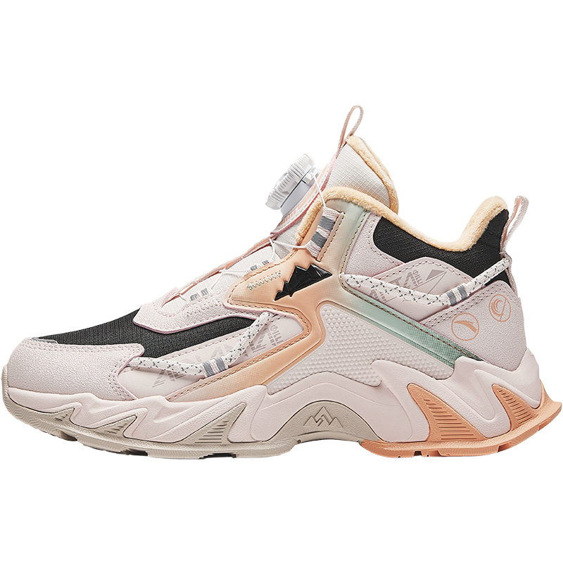 Детская утепленная обувь для начальной школы Antakids, черный/розовый/оранжевый 
Детская утепленная обувь для начальной школы Antakids, черный/розовый/оранжевый