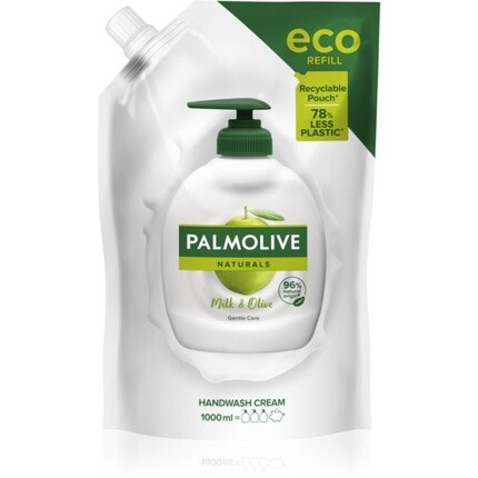 Сменный блок жидкого мыла для рук Palmolive Naturals Milk & Olive - 1000 мл
Сменный блок жидкого мыла для рук Palmolive Naturals Milk & Olive - 1000 мл