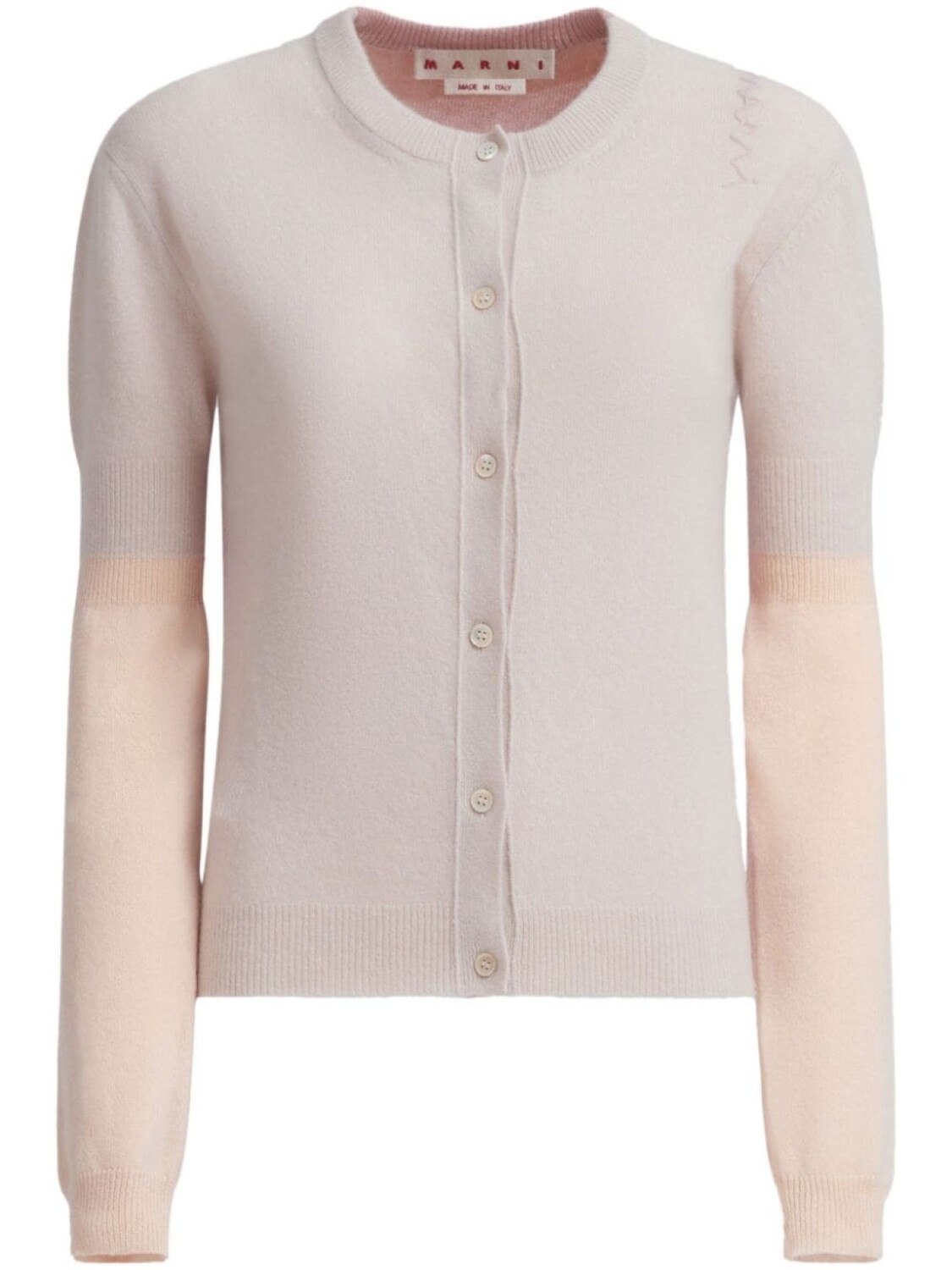 Marni джемпер в стиле колор-блок, розовый 
Marni джемпер в стиле колор-блок, розовый