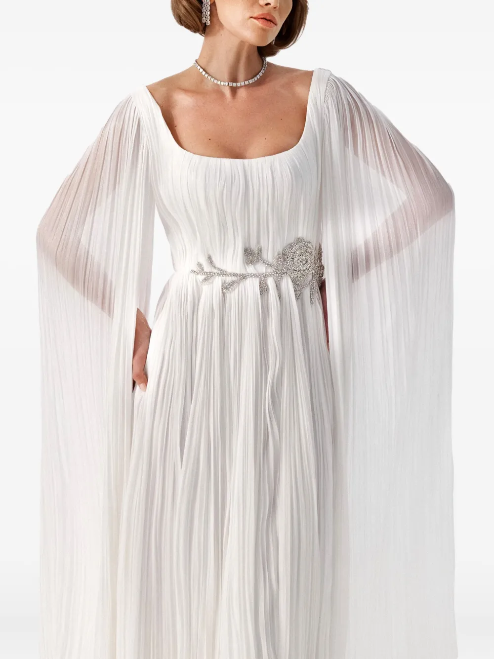 Макси-платье с кейпом Ana Radu, белый
Макси-платье с кейпом Ana Radu, белый