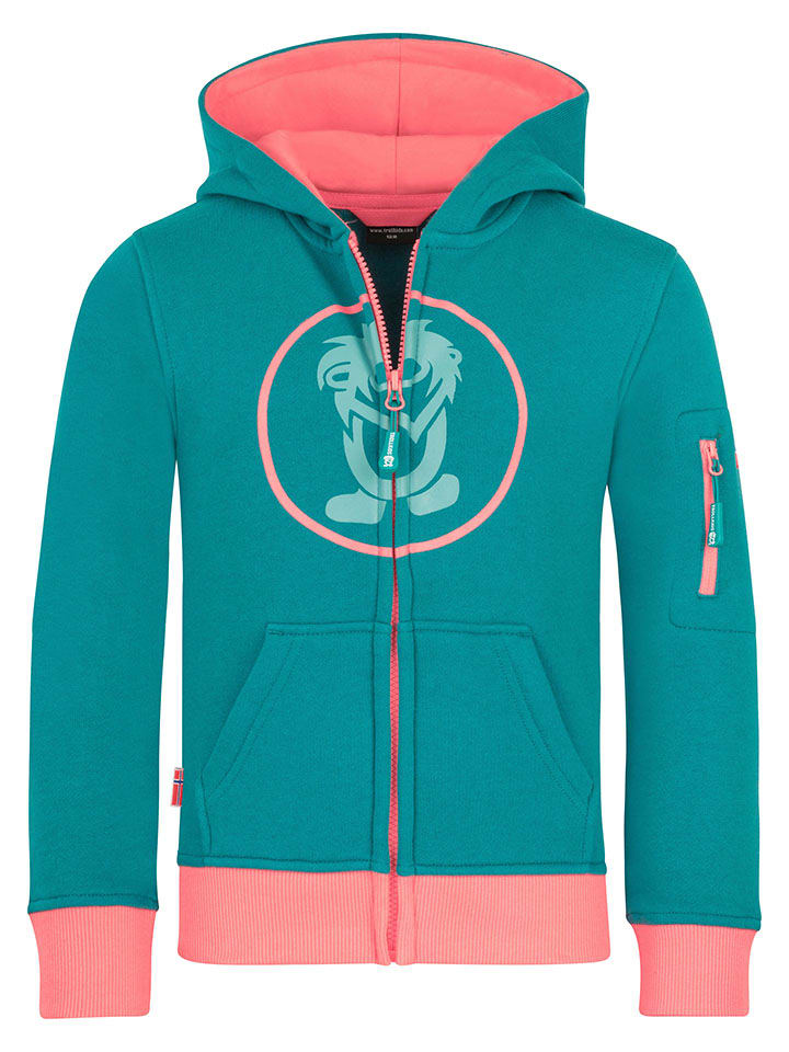 Trollkids Спортивная куртка «Sortland» бирюзового цвета
Trollkids Спортивная куртка «Sortland» бирюзового цвета