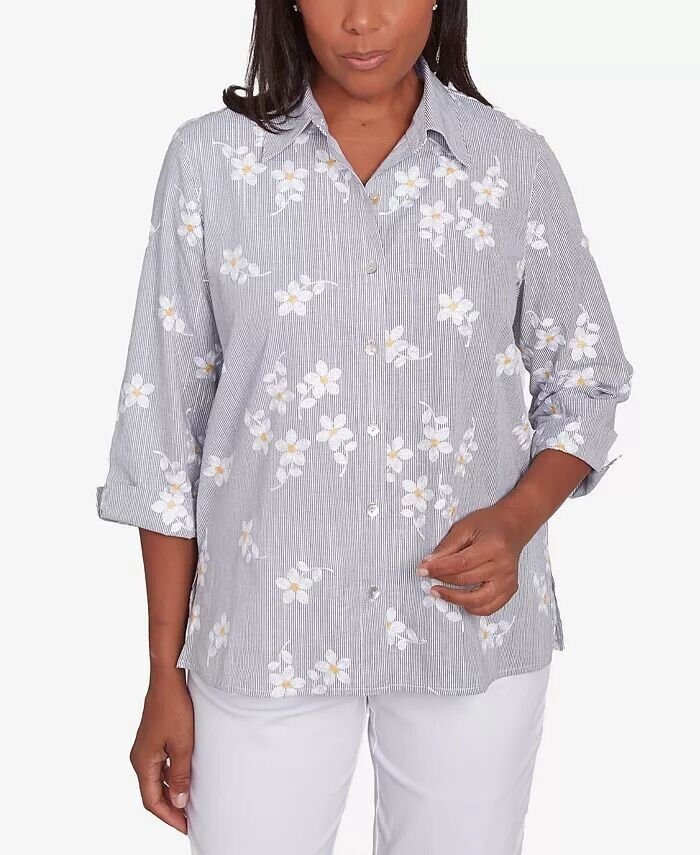 Женский топ Alfred Dunner, мультиколор
Женский топ Alfred Dunner, мультиколор