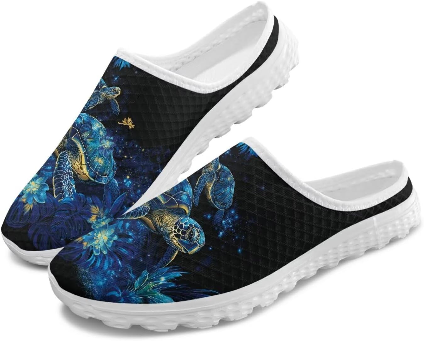 Полуботинки-тапочки, повседневные спортивные туфли без шнурков, прогулочные мюли с противоскользящей подошвой для дома и улицы, женские Tomeusey, Turtle Floral
Полуботинки-тапочки, повседневные спортивные туфли без шнурков, прогулочные мюли с противоскользящей подошвой для дома и улицы, женские Tomeusey, Turtle Floral