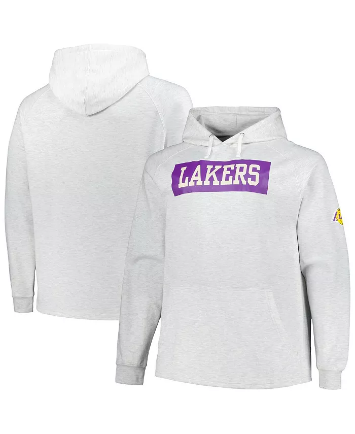 Мужская толстовка с капюшоном Ash Los Angeles Lakers Big Tall Raglan Tri-Blend Fanatics
Мужская толстовка с капюшоном Ash Los Angeles Lakers Big Tall Raglan Tri-Blend Fanatics