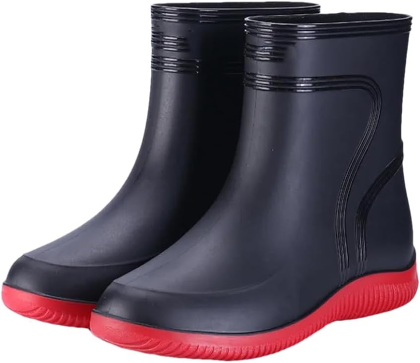 Унисекс резиновые сапоги Wjnvfioo водонепроницаемые для мужчин и женщин, галоши, пара, рыболовные водные туфли, черный/красный
Унисекс резиновые сапоги Wjnvfioo водонепроницаемые для мужчин и женщин, галоши, пара, рыболовные водные туфли, черный/красный