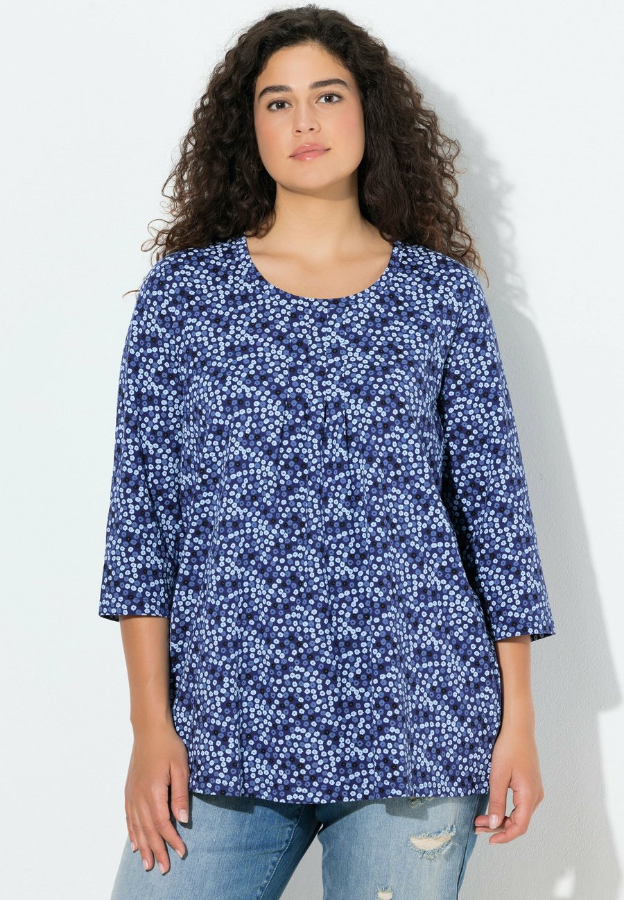 Топ Ulla Popken Long sleeved top, Dark Blue
Топ Ulla Popken Long sleeved top, Dark Blue