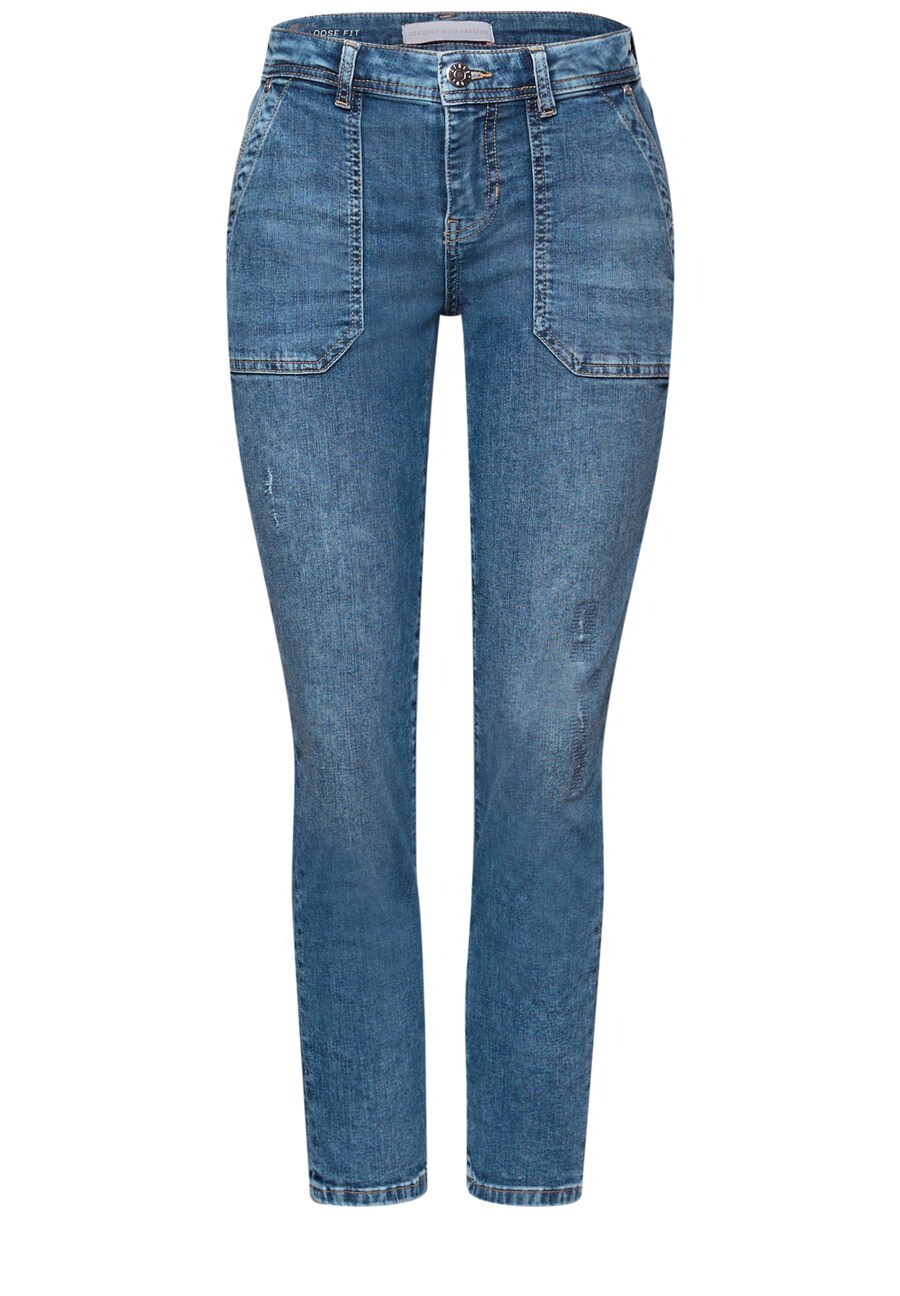 Узкие джинсы STREET ONE, Blue Denim
Узкие джинсы STREET ONE, Blue Denim