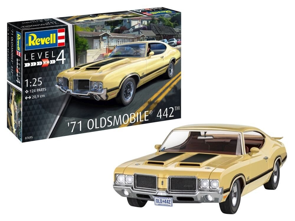 Набор моделей 24 января /67695/ '71 oldsmobile 442 купе Revell
Набор моделей 24 января /67695/ '71 oldsmobile 442 купе Revell