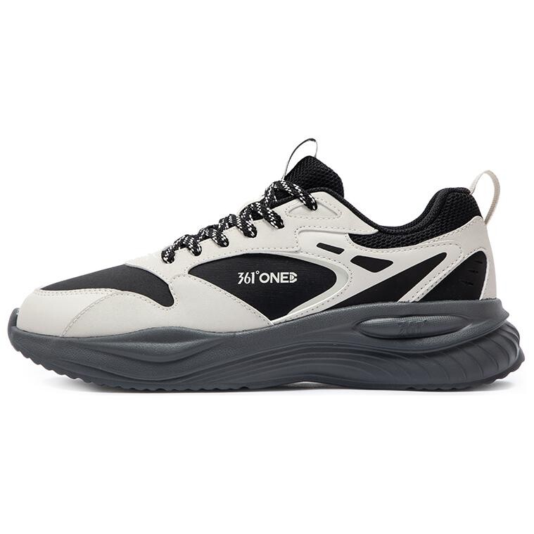 Кроссовки Lifestyle мужские с низким верхом Oat Milk/Obsidian Black 361°, Белый, Кроссовки Lifestyle мужские с низким верхом Oat Milk/Obsidian Black 361° 
Кроссовки Lifestyle мужские с низким верхом Oat Milk/Obsidian Black 361°, Белый, Кроссовки Lifestyle мужские с низким верхом Oat Milk/Obsidian Black 361°