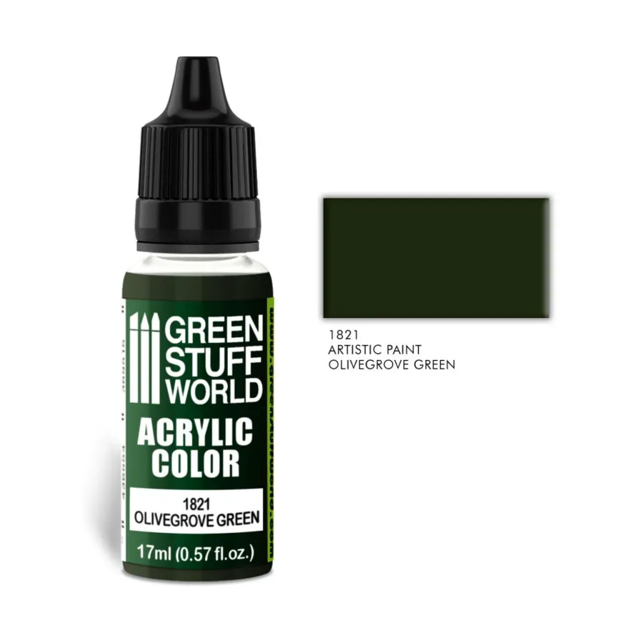 Оливковая роща Грин, Paint - Acrylic Color Paint - 17ml (Green Stuff World)
Оливковая роща Грин, Paint - Acrylic Color Paint - 17ml (Green Stuff World)