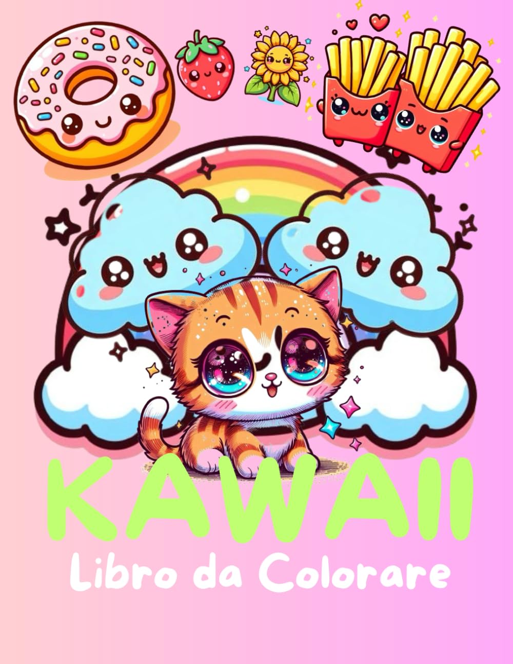 Libro da Colorare Kawaii: 50+ Pagine Divertenti in Stile Kawaii per Bambini e Adulti (Italian Edition) (Independently published)
Libro da Colorare Kawaii: 50+ Pagine Divertenti in Stile Kawaii per Bambini e Adulti (Italian Edition) (Independently published)