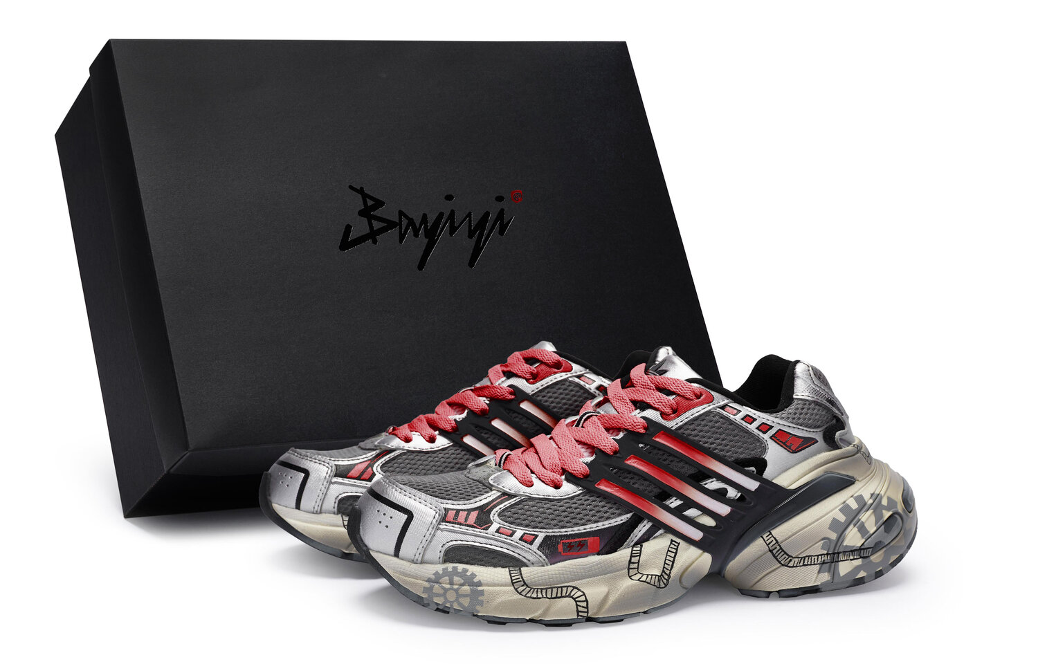 Adidas Originals ADISTAR XLG повседневная обувь унисекс низкие кроссовки красный - серый серебристый красный, цвет Gray Silver Red 
Adidas Originals ADISTAR XLG повседневная обувь унисекс низкие кроссовки красный - серый серебристый красный, цвет Gray Silver Red