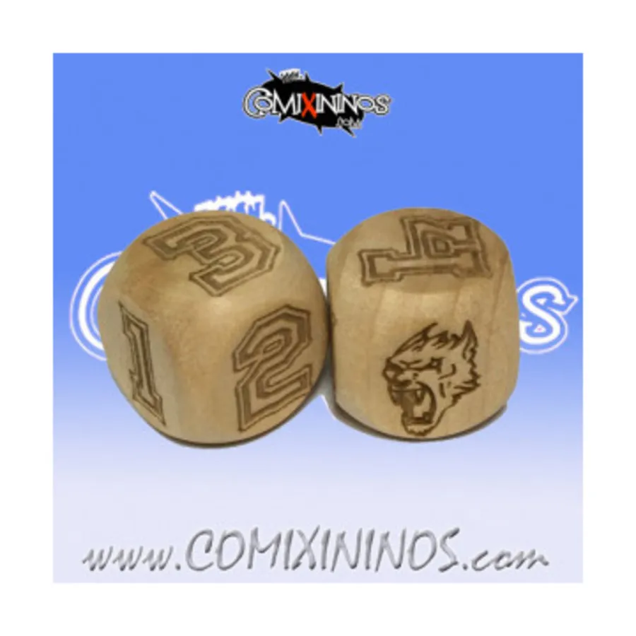 d6 Кубик с числами некромантических оборотней (2), Fantasy Football Miniatures - Wooden Dice (16mm)
d6 Кубик с числами некромантических оборотней (2), Fantasy Football Miniatures - Wooden Dice (16mm)