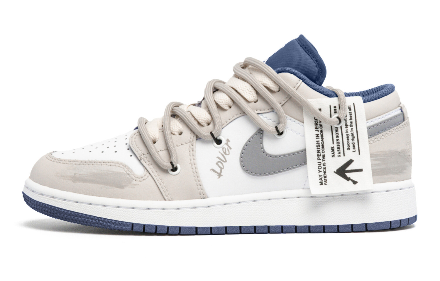 Jordan Air Jordan 1 винтажные баскетбольные кроссовки мужские, Gray 
Jordan Air Jordan 1 винтажные баскетбольные кроссовки мужские, Gray