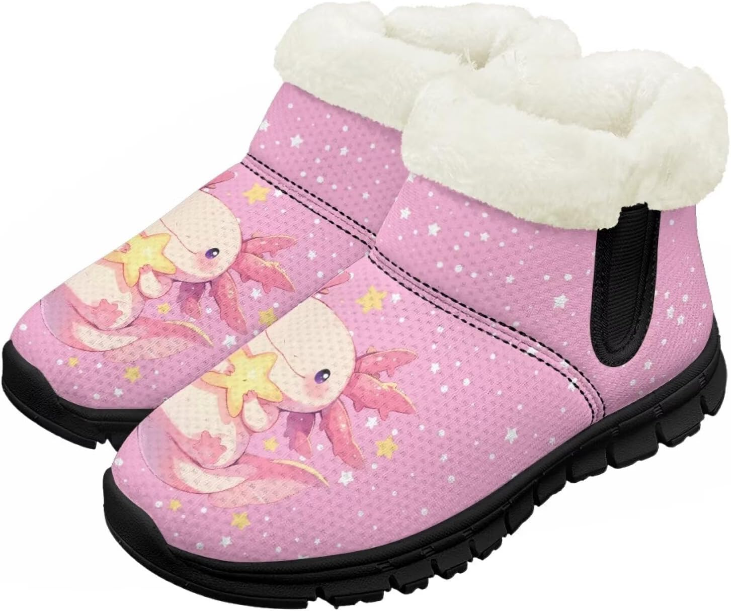 Зимние ботинки для девочек и мальчиков, ботильоны для детей, теплые с мехом, противоскользящие Pzuqiu, Axolotl
Зимние ботинки для девочек и мальчиков, ботильоны для детей, теплые с мехом, противоскользящие Pzuqiu, Axolotl