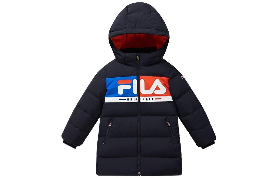 Детский пуховик FILA, цвет Navy 
Детский пуховик FILA, цвет Navy