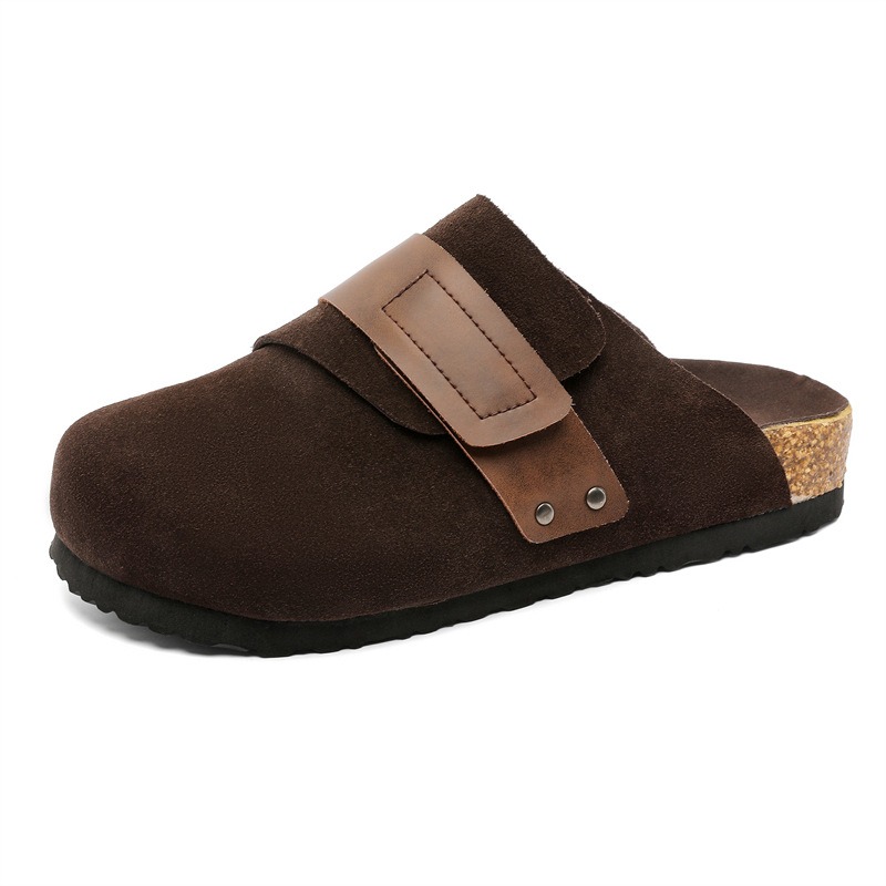 Мужские сандалии с закрытым носком и резиновой подошвой, устойчивые к истиранию ABCYLM, Brown
Мужские сандалии с закрытым носком и резиновой подошвой, устойчивые к истиранию ABCYLM, Brown