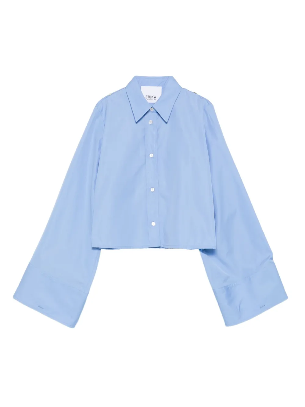 Укороченная рубашка Erika Cavallini, синий
Укороченная рубашка Erika Cavallini, синий