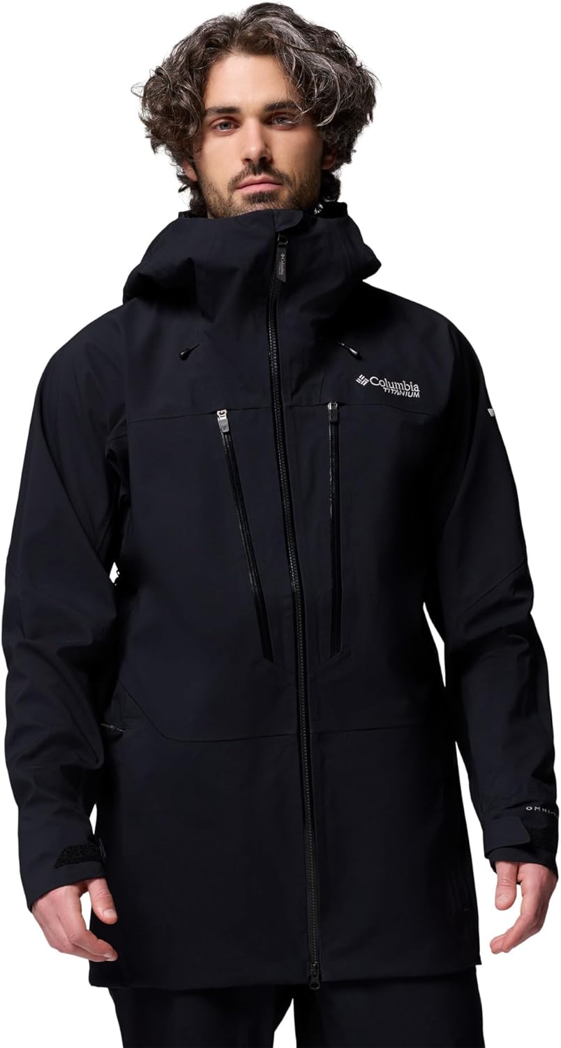 Columbia mens Platinum Peak Ii 3l Shell, Black
Columbia mens Platinum Peak Ii 3l Shell, Black
