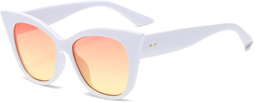 Модные, сексуальные, «кошачий глаз», стильные женские солнцезащитные очки, модные, для путешествий, мужские, с защитой от УФ-излучения UV400 TVTBBVV, White Orange Yellow
Модные, сексуальные, «кошачий глаз», стильные женские солнцезащитные очки, модные, для путешествий, мужские, с защитой от УФ-излучения UV400 TVTBBVV, White Orange Yellow