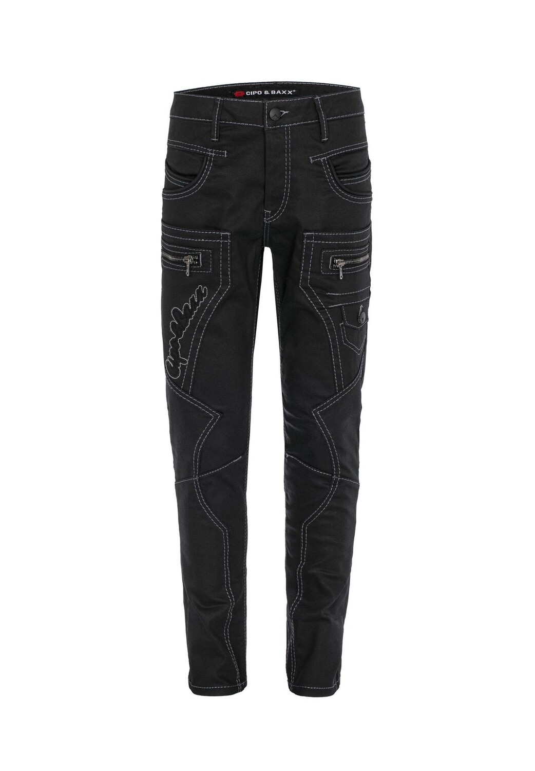 Джинсы с контрастными декоративными швами CIPO & BAXX, цвет Standard
Джинсы с контрастными декоративными швами CIPO & BAXX, цвет Standard