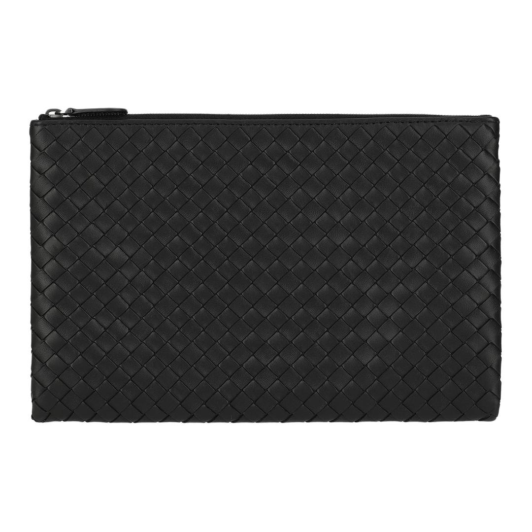 Bottega Veneta Средняя женская клатч из кожи интреччато черный
Bottega Veneta Средняя женская клатч из кожи интреччато черный