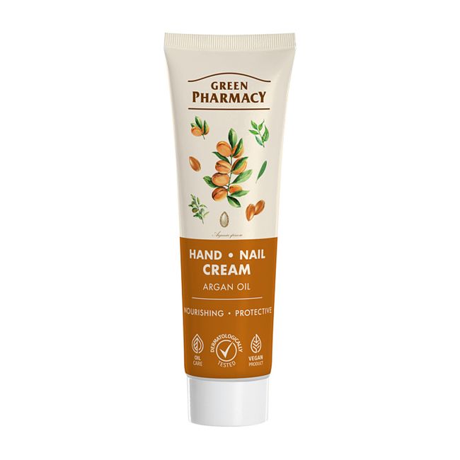 Крем для рук и ногтей с аргановым маслом Green Pharmacy, 100 мл
Крем для рук и ногтей с аргановым маслом Green Pharmacy, 100 мл
