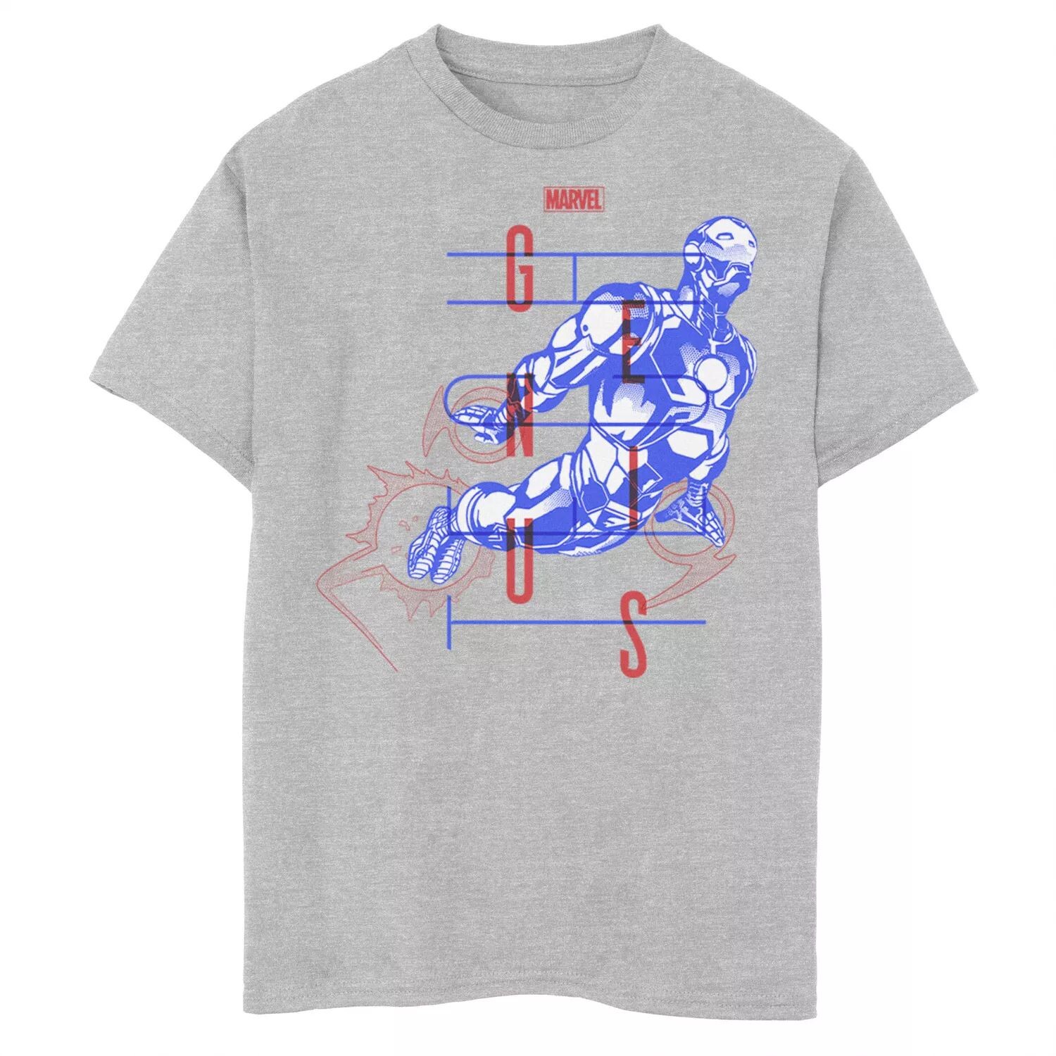 Футболка с ярким плакатом и графическим рисунком для мальчиков 8–20 лет Marvel Iron Man Genius Sketch Marvel
Футболка с ярким плакатом и графическим рисунком для мальчиков 8–20 лет Marvel Iron Man Genius Sketch Marvel