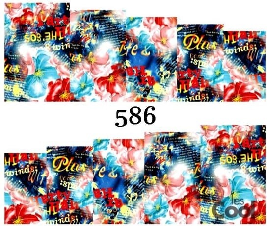 Водные наклейки для ногтей - №586, Raisin
Водные наклейки для ногтей - №586, Raisin