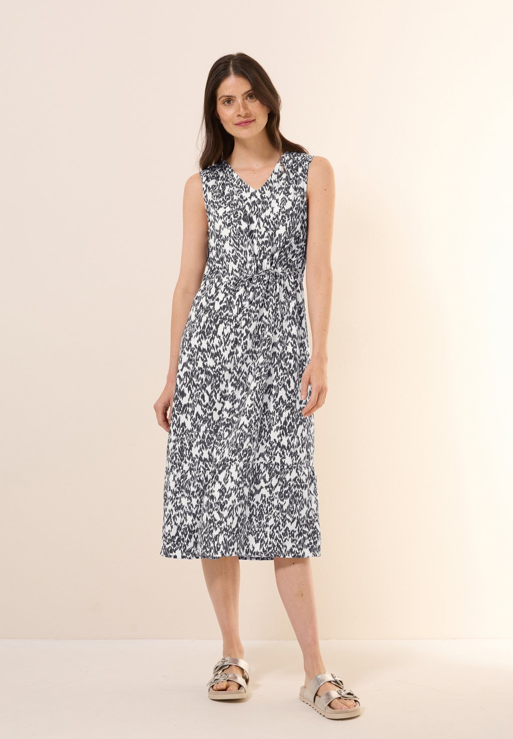 Повседневное платье GEMUSTERTES MIDI Cecil, кремовый
Повседневное платье GEMUSTERTES MIDI Cecil, кремовый