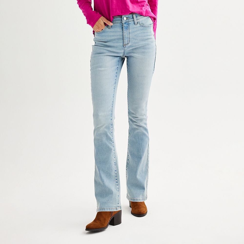 Женские джинсы Sonoma Goods For Life со средней посадкой Bootcut, цвет Light Wash
Женские джинсы Sonoma Goods For Life со средней посадкой Bootcut, цвет Light Wash