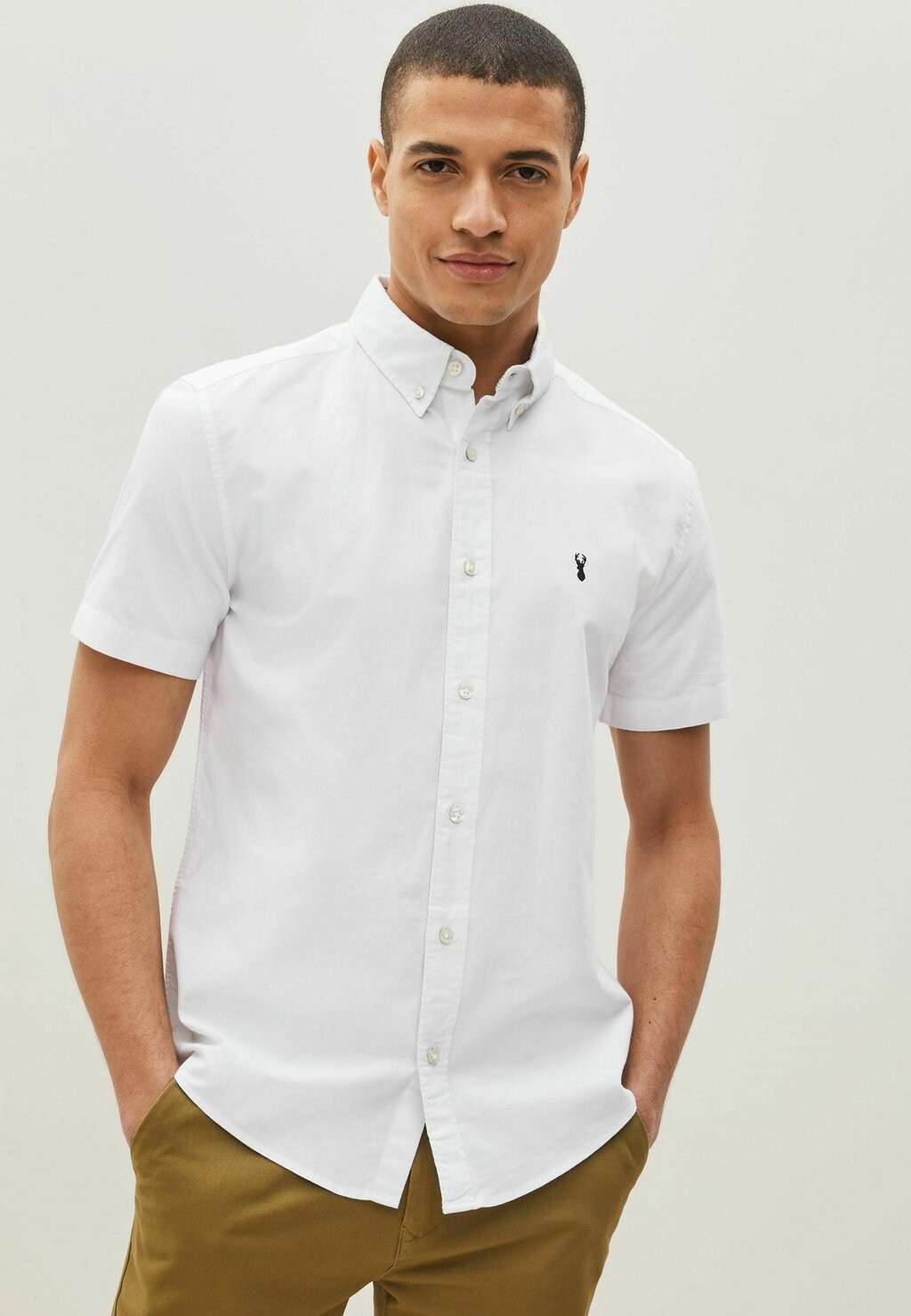 Рубашка Short Sleeve Oxford With Stag Next, белый
Рубашка Short Sleeve Oxford With Stag Next, белый