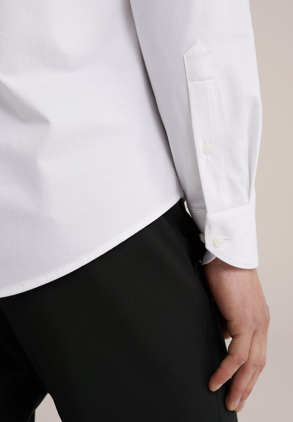 Повседневная рубашка WE Fashion, белая 
Повседневная рубашка WE Fashion, белая