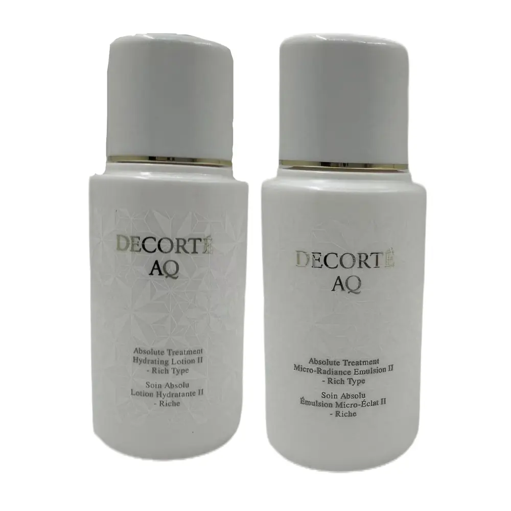 Daike Revitalizing Luminous Emulsion набор пробников для упругости, увлажнения и питания 30мл+30мл DECORTE, 50ml of water + 50ml of белый
Daike Revitalizing Luminous Emulsion набор пробников для упругости, увлажнения и питания 30мл+30мл DECORTE, 50ml of water + 50ml of белый