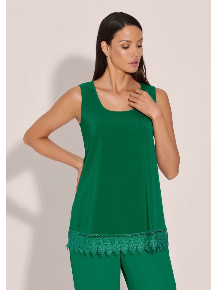 MADELEINE Топ с кружевом яблочно-зеленого цвета
MADELEINE Топ с кружевом яблочно-зеленого цвета