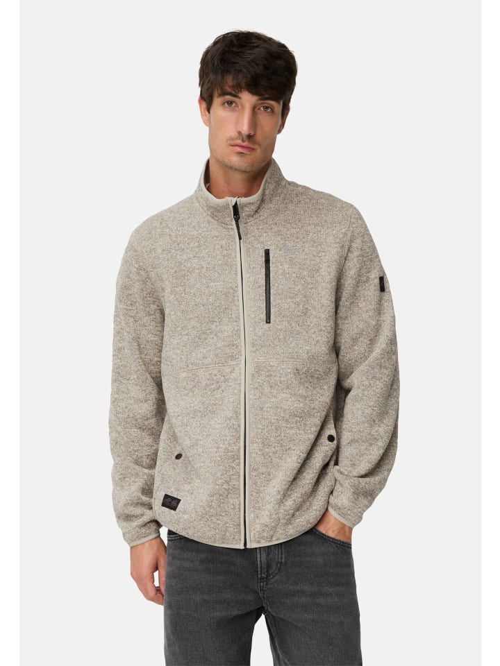 Кардиган с воротником-стойкой в овсяном цвете Camel Active
Кардиган с воротником-стойкой в овсяном цвете Camel Active