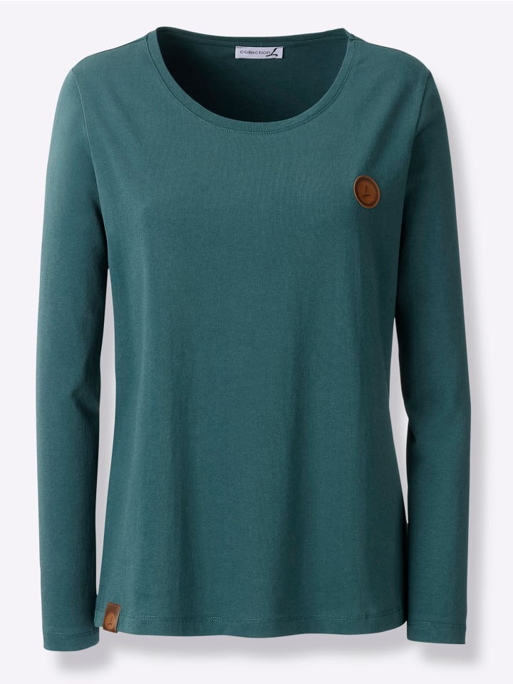 Рубашка с длинными рукавами в бензиновом цвете WITT WEIDEN
Рубашка с длинными рукавами в бензиновом цвете WITT WEIDEN