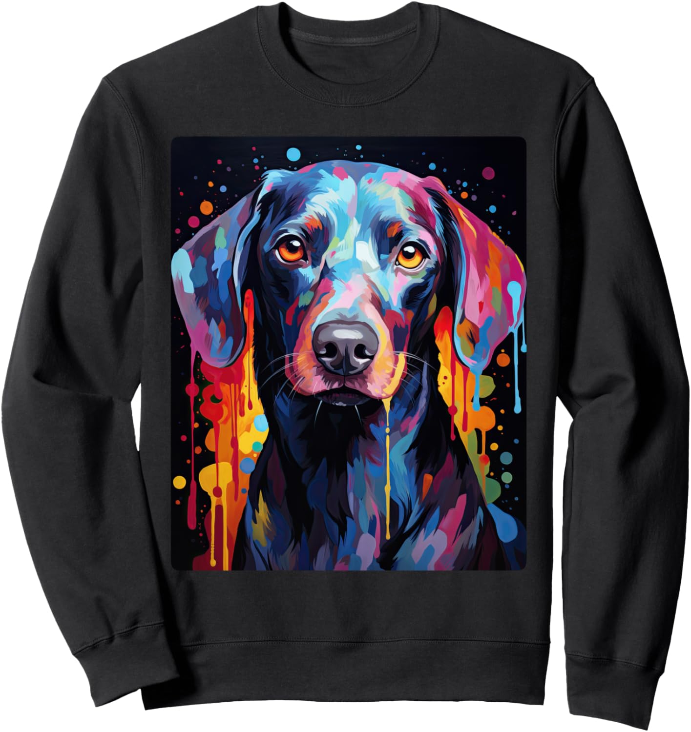 Фотография собаки, выполненная маслом, милая толстовка с изображением щенка Oil Print Animals, черный
Фотография собаки, выполненная маслом, милая толстовка с изображением щенка Oil Print Animals, черный