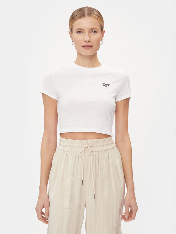 Футболка узкого кроя Tommy Jeans, белый
Футболка узкого кроя Tommy Jeans, белый