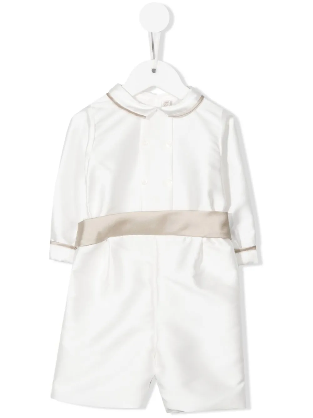 Комбинезон с двубортной рубашкой La Stupenderia, белый
Комбинезон с двубортной рубашкой La Stupenderia, белый