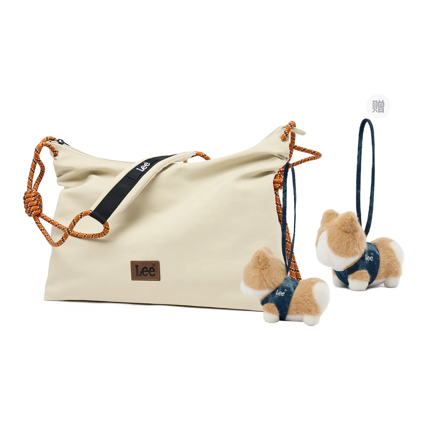 Lee Джимовая американская винтажная сумка через плечо, средняя унисекс джимсовая синяя/черная/хаки, Khaki+Corgi Charm
Lee Джимовая американская винтажная сумка через плечо, средняя унисекс джимсовая синяя/черная/хаки, Khaki+Corgi Charm