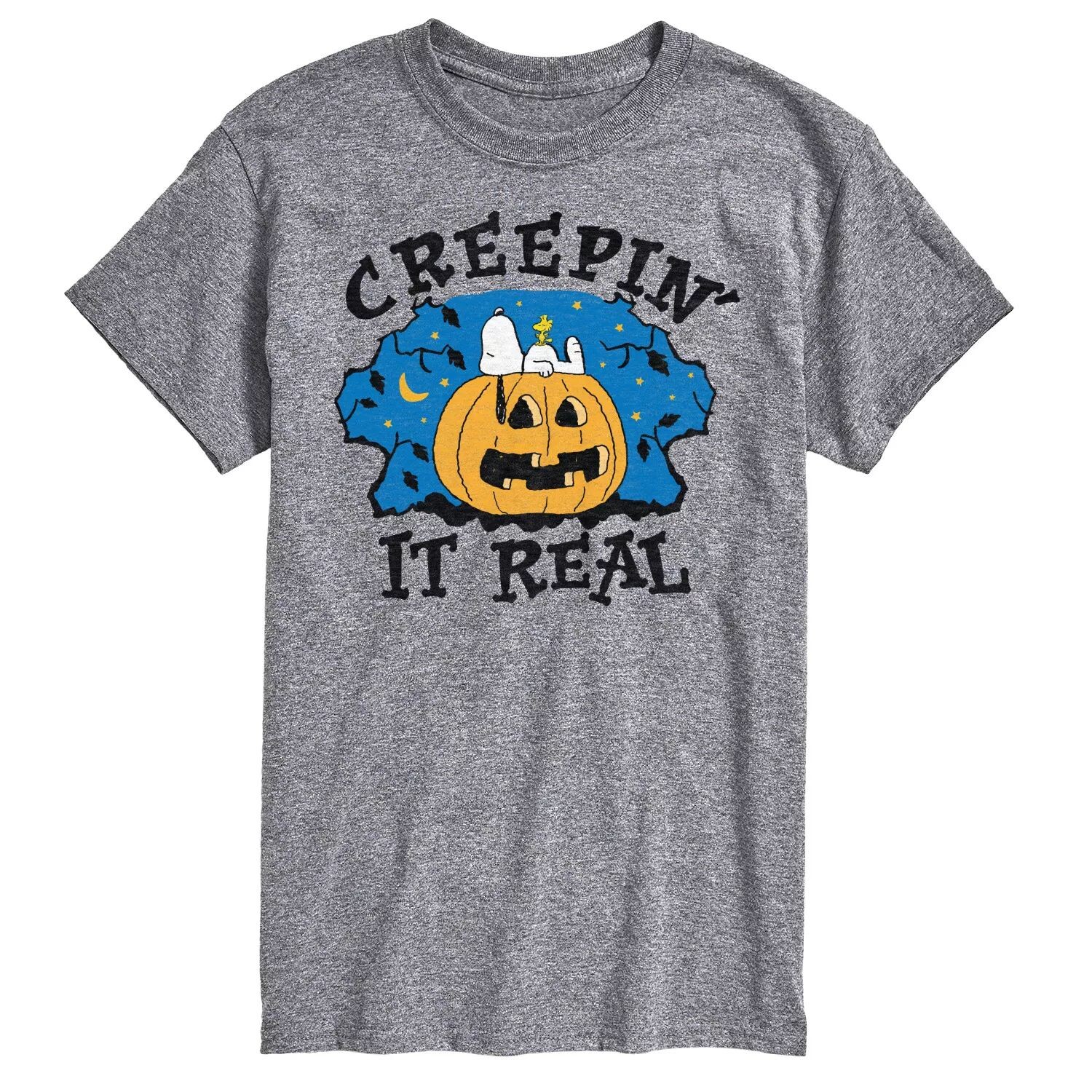 Футболка Big & Tall Peanuts Creepin It Real Licensed Character, серый
Футболка Big & Tall Peanuts Creepin It Real Licensed Character, серый